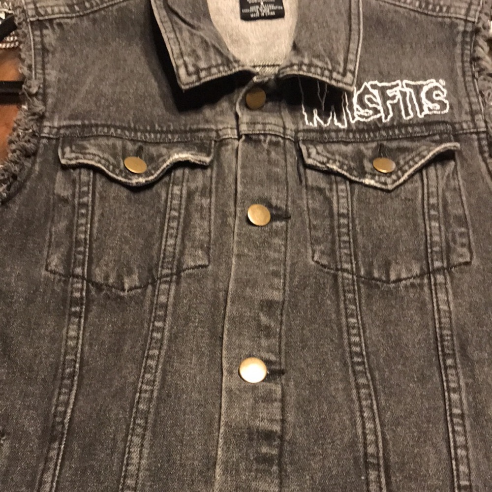 Misfits Denim Vest